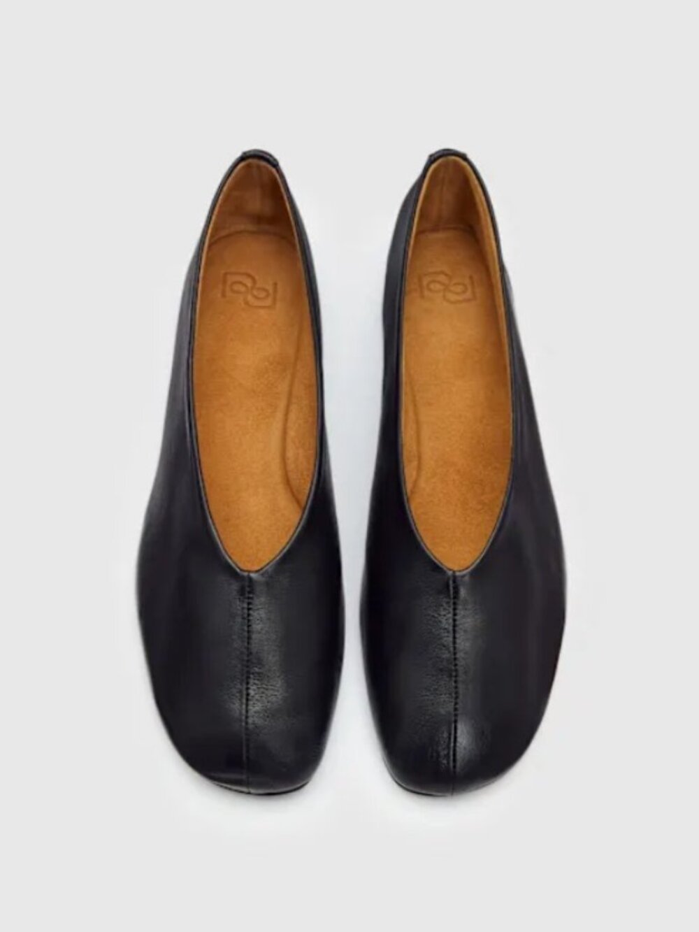 New Reformation Blaine Flat Black Leather Size 8